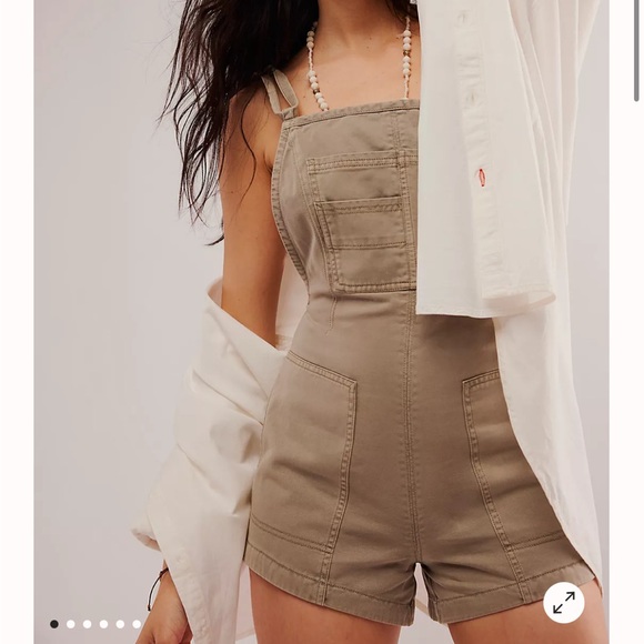 Free People Tough Love Shortalls, NWT Size 6 & 10 LAST DAY! - Picture 3 of 11